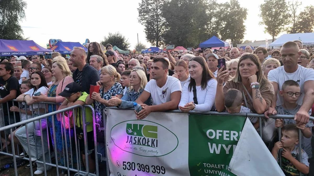 Dożynki powiatowo-gminne 2024 w Goli. Koncert Bayer Full
