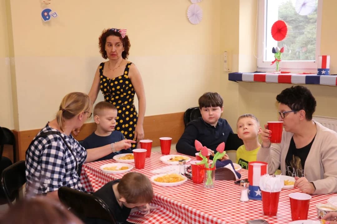Dzień amerykański w Zespole Szkół Specjalnych w Jarocinie