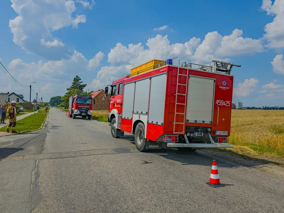 Zdarzenie zabezpieczali strażacy