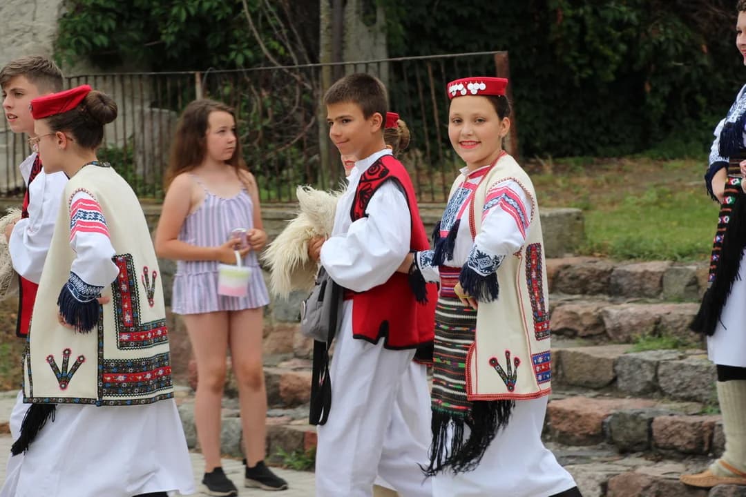 Międzynarodowe Spotkania Folklorystyczne. Koncert w Dobrzycy — zdjęcie 2 z 46