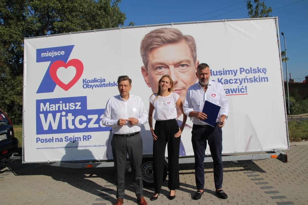 W Jarocinie poseł Koalicji Obywatelskiej zaprezentował „100 konkretów na 100 dni”