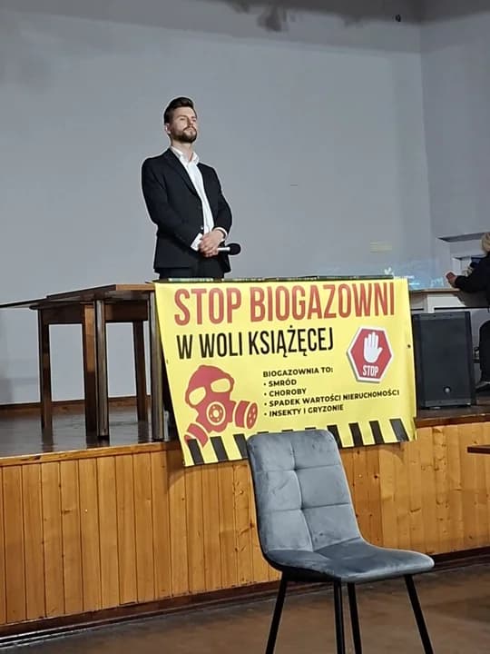 Wójt kontra mieszkańcy w sprawie biogazowni: Zabrakło pańskiej dobrej woli [ZDJĘCIA]