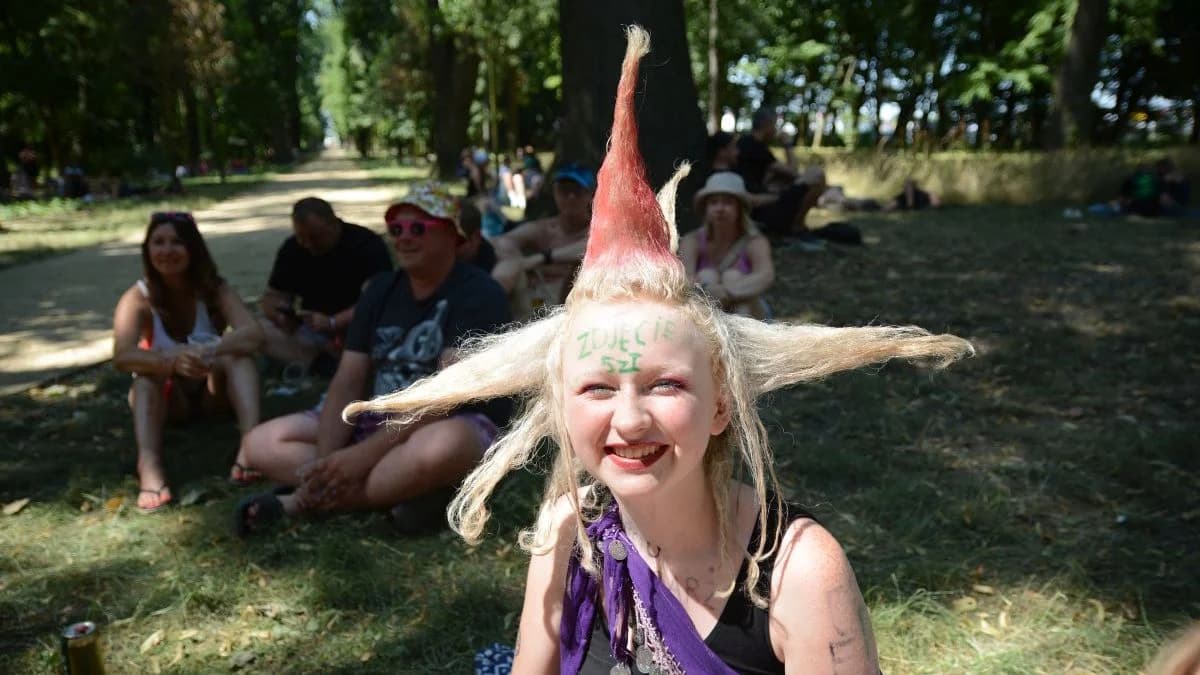 Ludzie na Jarocin Festiwal