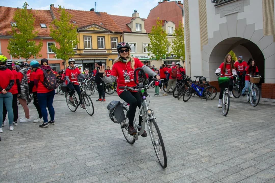 „Gazeta Jarocińska” obchodziła 35-ecie działalności. Uczciła je rajdem rowerowym.