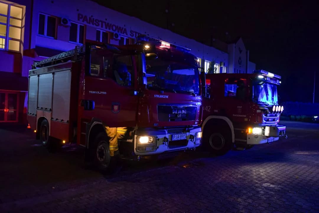 arocińscy strażacy walczyli ze skutkami ulewy w powiecie krotoszyńskim