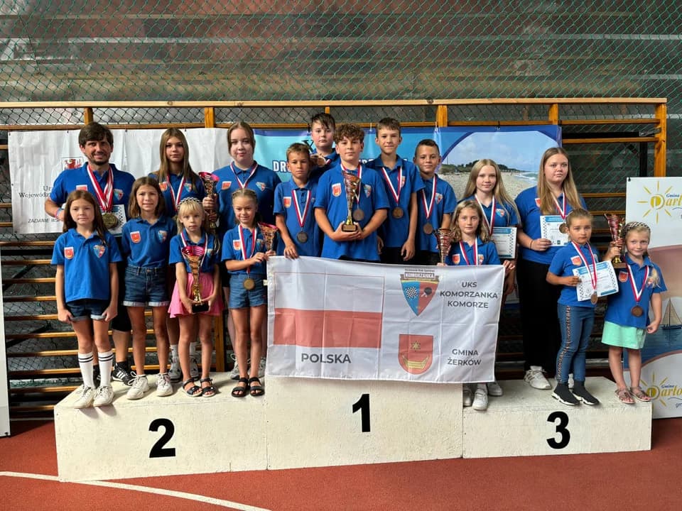 UKS Komorzanka najlepszym klubem warcabowym w Polsce. Zwyciężyli na Drużynowych Mistrzostwach Polski [ZDJĘCIA]