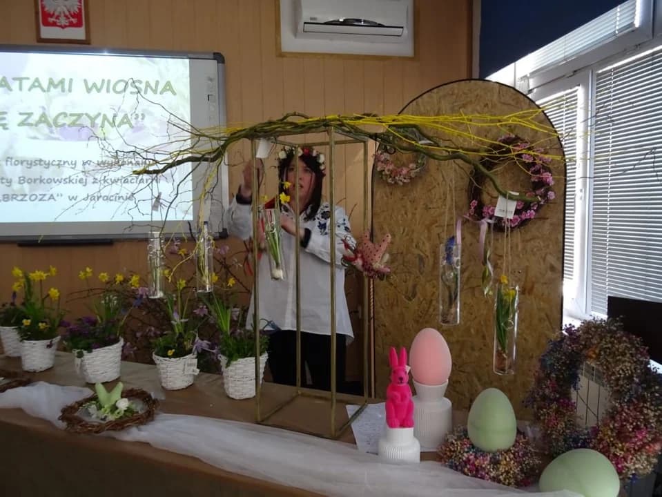 Dzień Architekta Krajobrazu z pokazem florystycznym w Zespole Szkół Przyrodniczo- Biznesowych w Tarcach