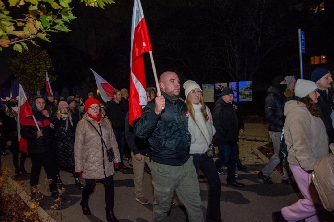 I Jarociński Marsz Niepodległości. Organizatorzy liczyli na ok. 900 osób. Czy tyle przyszło?