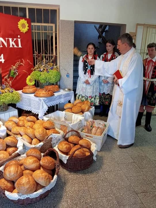 Dożynki w Sławoszewie
