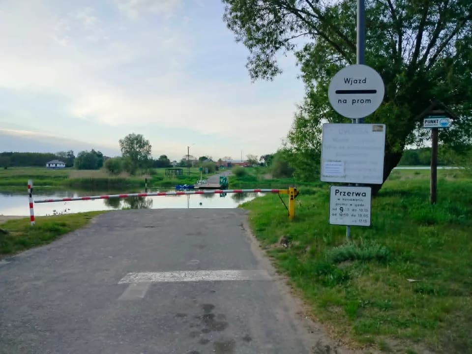 Od 18 maja przeprawa promowa w Nowej Wsi Podgórnej będzie nieczynna.
