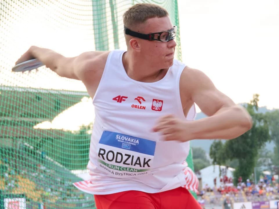 Dyskobol z Chromca mistrzem Europy u-18!