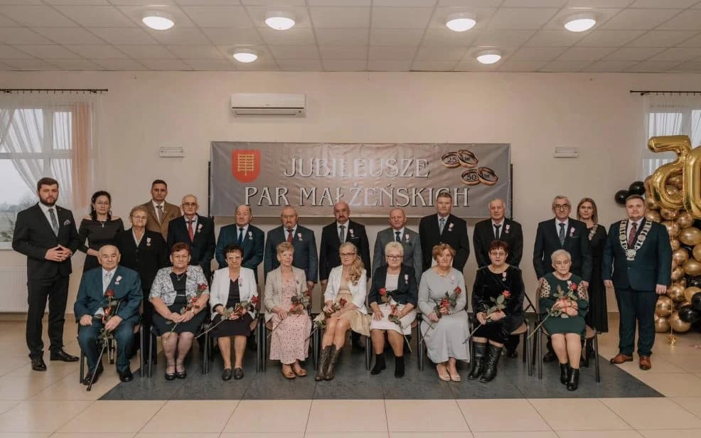 Pierwsze jubileusze małżeńskie burmistrza Jaraczewa
