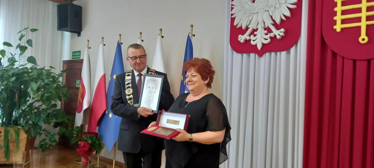 Podziękowania dla burmistrza Dariusza Strugały