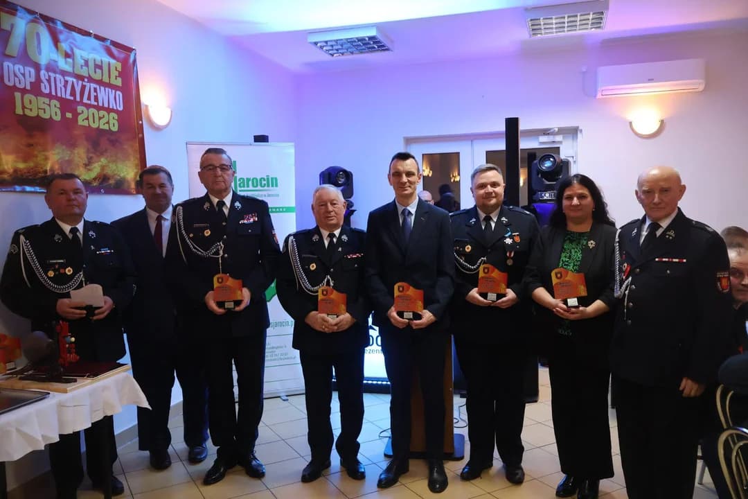 70 lat OSP Strzyżewko. Były medale, statuetki i ogromny tort