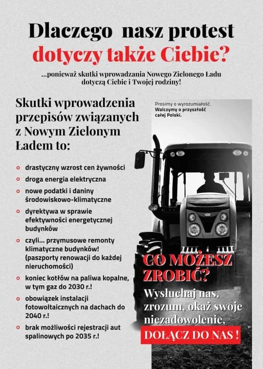 Dlaczego rolnicy protestują?