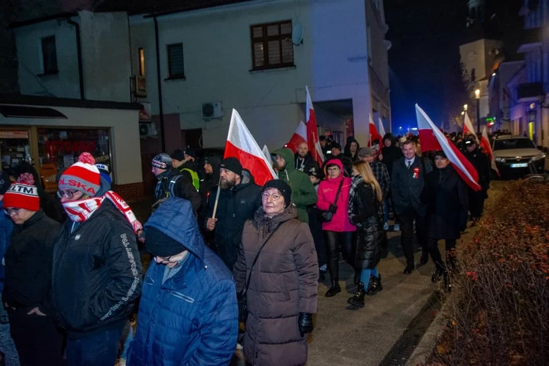 I Jarociński Marsz Niepodległości. Organizatorzy liczyli na ok. 900 osób. Czy tyle przyszło?