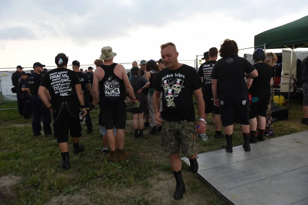 Policja na proteście na festiwalu. Wiemy, co się stało