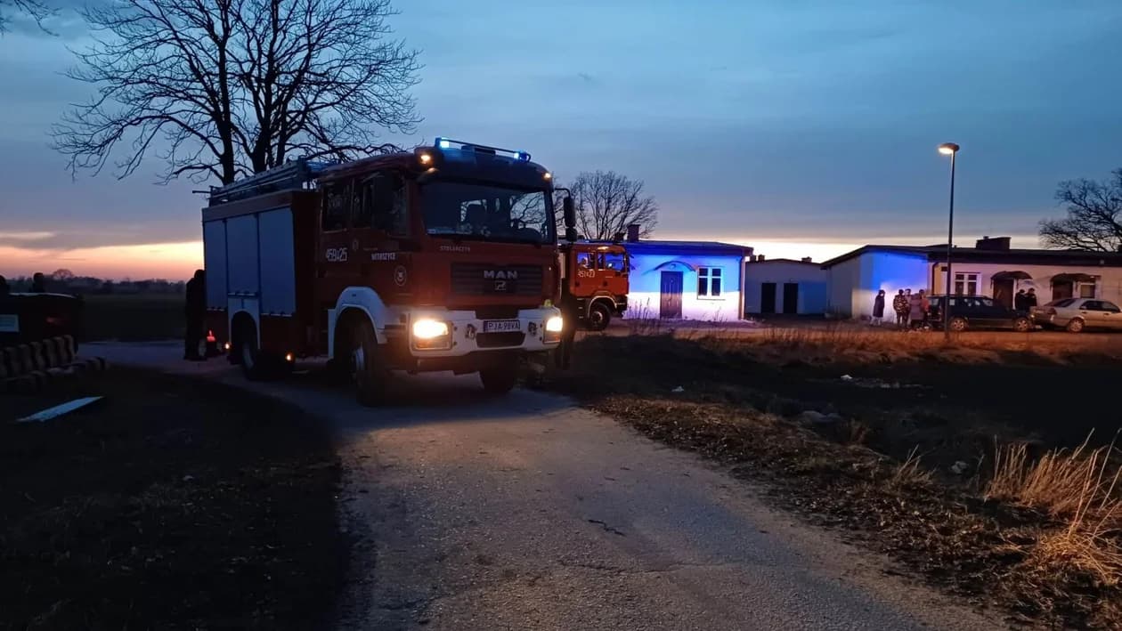 Kobieta ugodzona nożem przez pijanego mężczyznę w Wilczyńcu