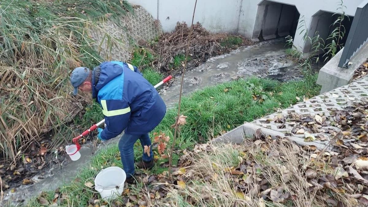 Ścieki w Lipince przez niedrożny kanał? Firma od rur oczyści rzeczkę z nieczystości [ZDJĘCIA]