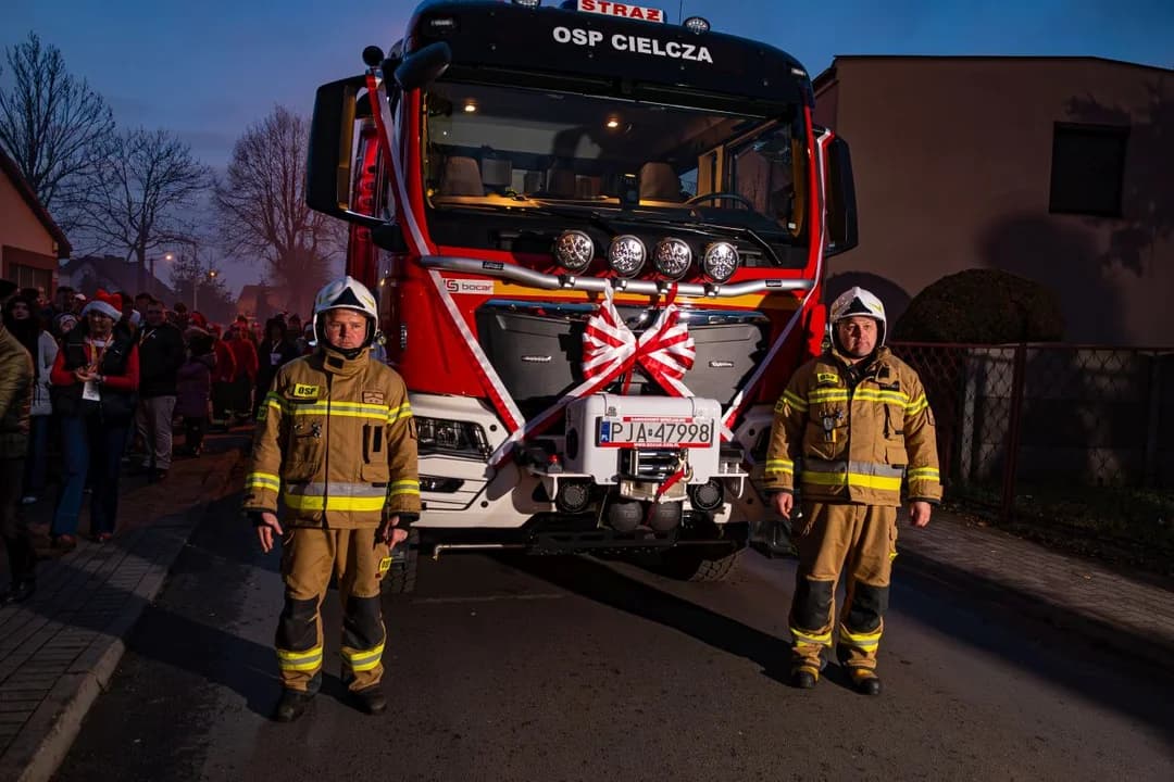 Nowy samochód dla OSP Cielcza