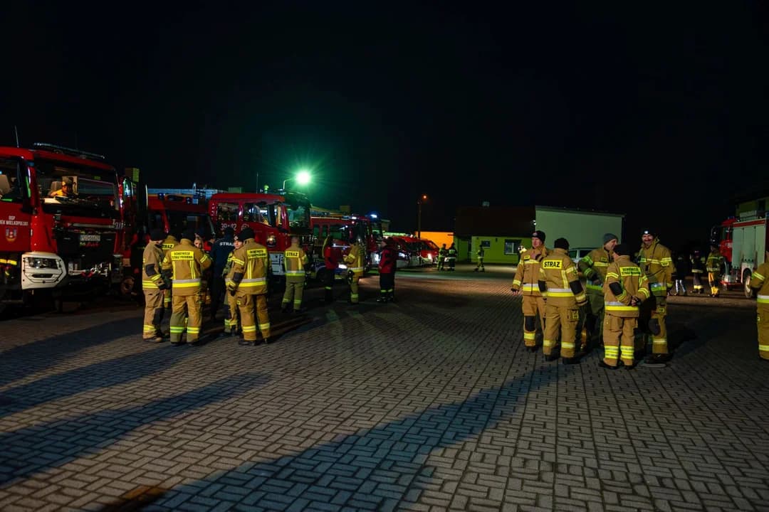 Przekazanie wozu bojowego dla OSP Jaraczewo