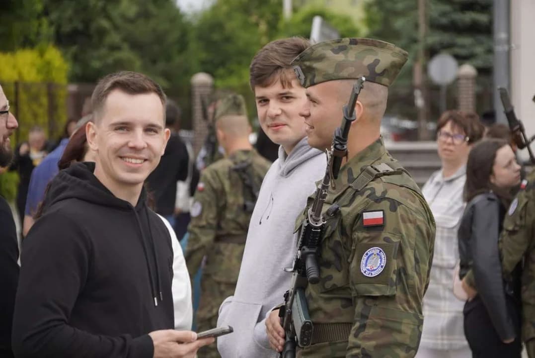 Uroczysta przysięga wojskowa była zwieńczeniem szkolenia wojskowego.