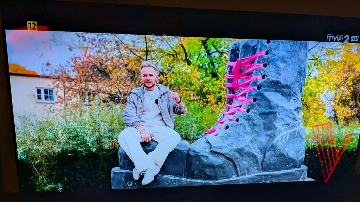 Przed występem pojawił się materiał z Filipem Mettlera, w którym artysta pokazał Jarocin - pojawił się tam m.in. Pomnik Glana