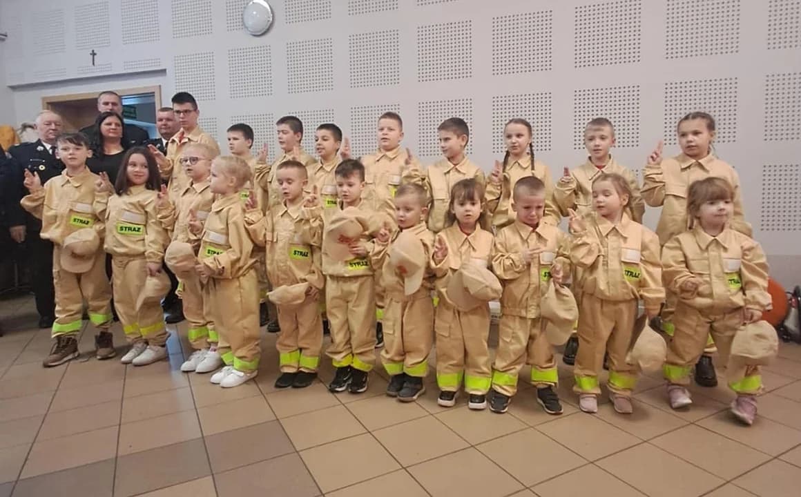 Dziecięca i Młodzieżowa Drużyna Pożarnicza powstały przy OSP Łobzowiec