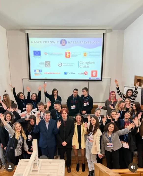Projektu Partycypacji Młodzieży Erasmus + w Warszawie - marzec 2024
