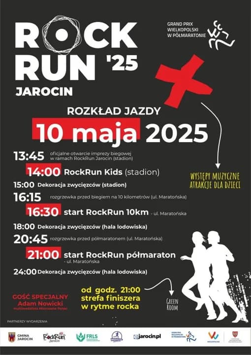 RockRun po raz ósmy w Jarocinie. Organizatorzy zapowiadają na sobotę sporo utrudnień na terenie miasta. ZOBACZ mapę — zdjęcie 6 z 7