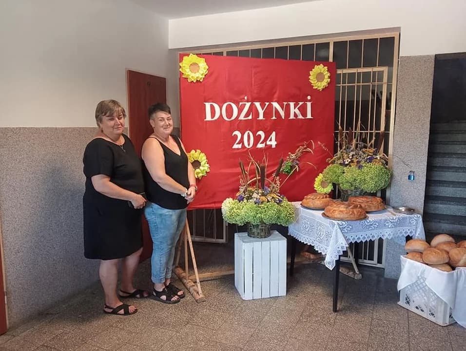 Dożynki w Sławoszewie