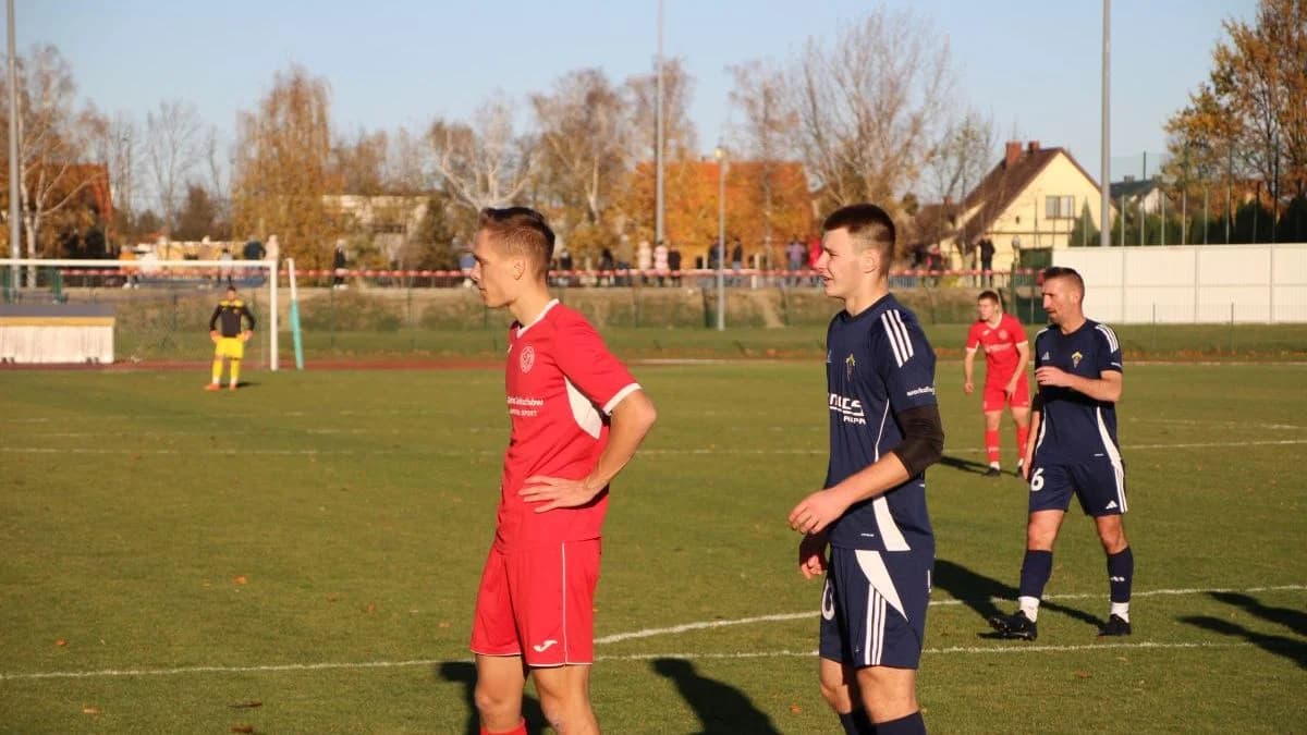 Vitalii Lysenko (w meczu z LKS-em Gołuchów)