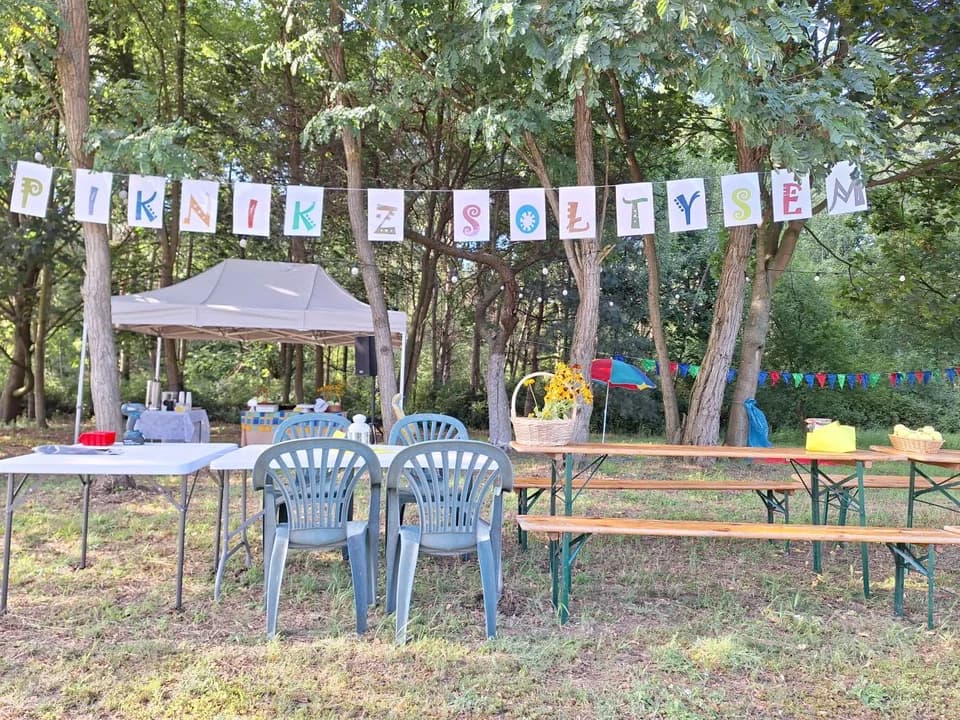 Pierwszy piknik z nowym sołtysem w Roszkowie