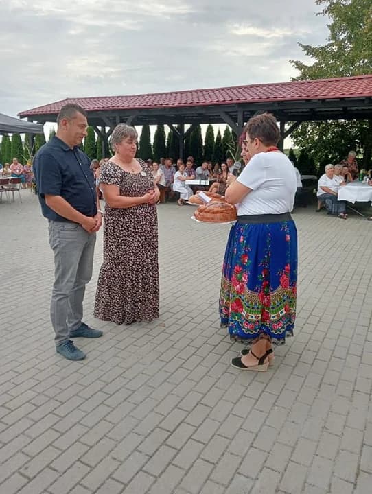 Dożynki w Sławoszewie