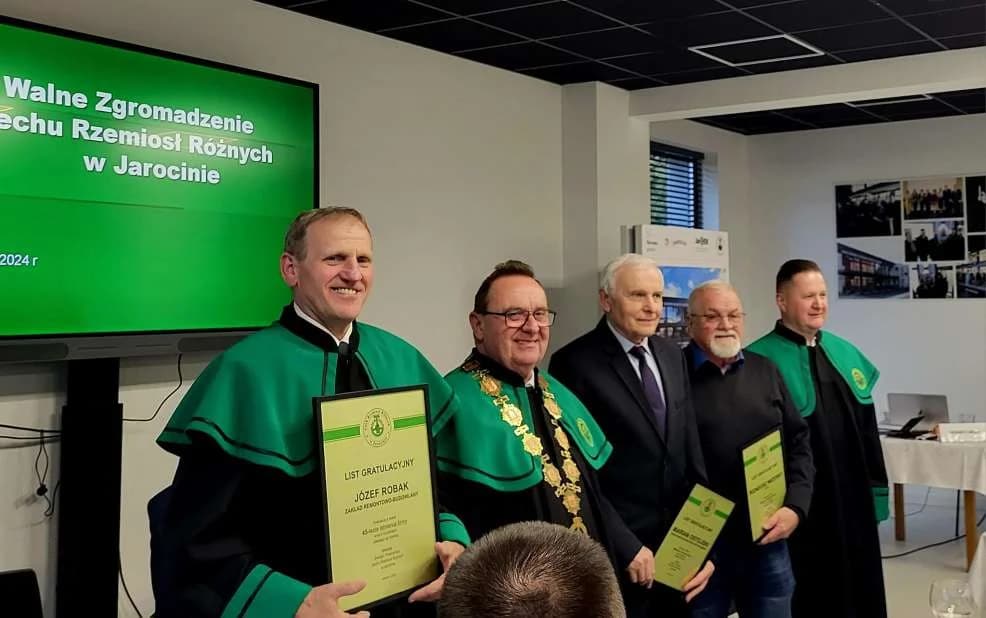 Walne Zgromadzenie Cechu Rzemiosł Różnych w Jarocinie rozliczyło zarząd  [ZDJĘCIA]