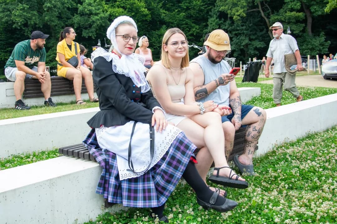 XXVI Międzynarodowe Spotkania Folklorystyczne z finałem w Jarocinie. Grecy dali popis w amfiteatrze [ZDJĘCIA] — zdjęcie 6 z 83