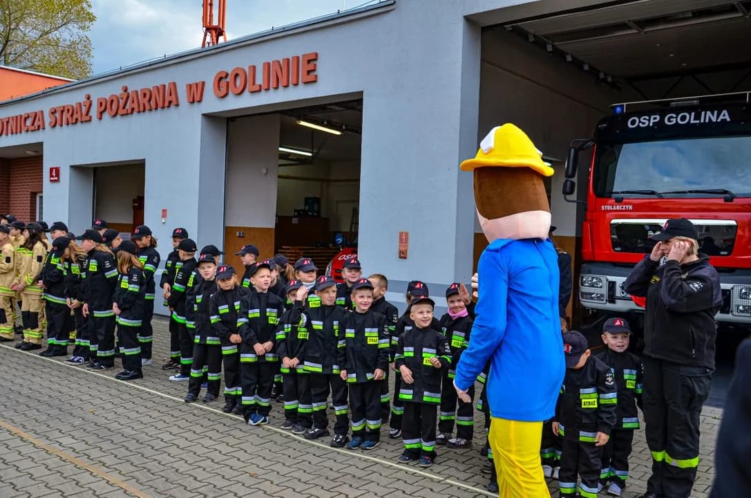 Przy OSP Golina działają: MDP, która liczy 37 osób i DDP, do której należy 78 dzieci.
