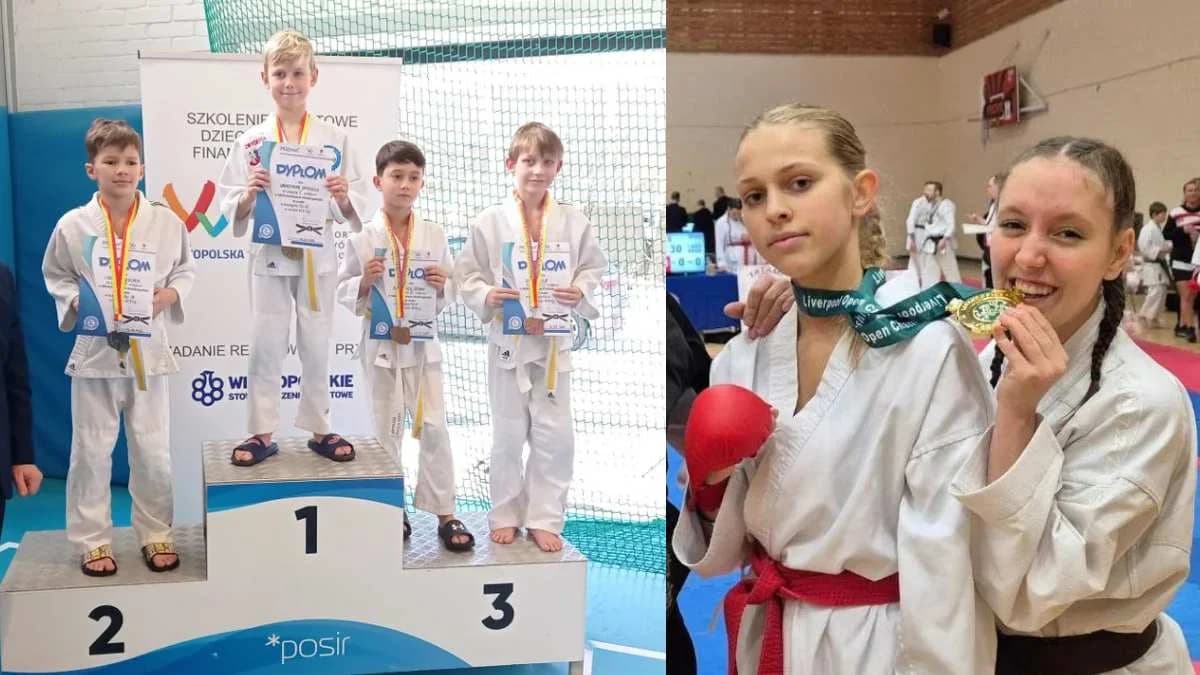 Dobre wyniki na matach osiągali także zawodnicy klubów sportów walki - karate i judo. W międzynarodowym turnieju w Liverpoolu zawodniczki Karate Raven Jarocin - Natalia Stanisławiak, Iga Mocna oraz Oliwia Surdyk, Nikola Kubicka i ponownie Natalia Stanisławiak (drużynowo) - zdobyły złoty i dwa brązowe medale, dzięki czemu pokazały się z bardzo dobrej strony na międzynarodowej scenie. Z kolei na krajowym podwórku w mistrzostwach Wielkopolski w judo udział wzięli zawodnicy Ippon Jarocin, którzy do naszego miasta z Poznania przywieźli pięć brązowych krążków. Relacje z obu tych zawodów znajdziecie [TUTAJ] i [TUTAJ]