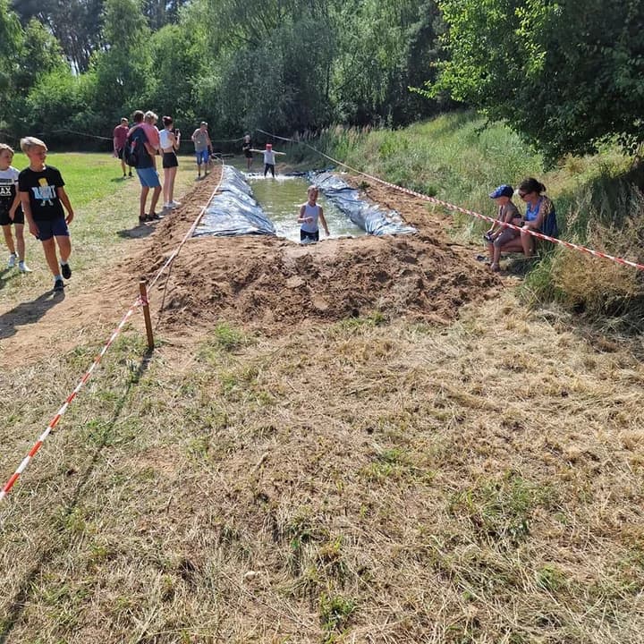 II edycja biegu dla dzieci z przeszkodami w Zalesiu
