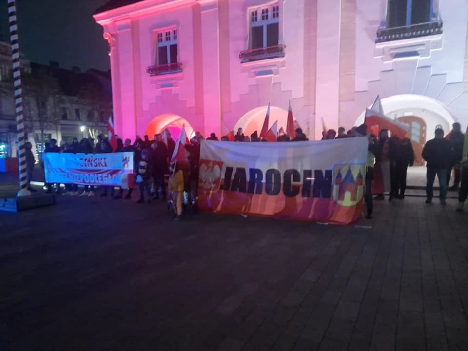 I Jarociński Marsz Niepodległości. Organizatorzy liczyli na ok. 900 osób. Czy tyle przyszło?