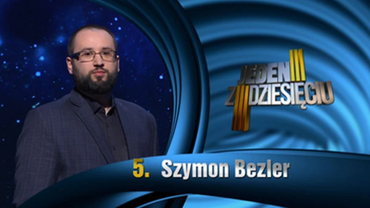 Szymon Bezler z Mieszkowa wziął udział w teleturnieju "1 z 10". Jak mu poszło?