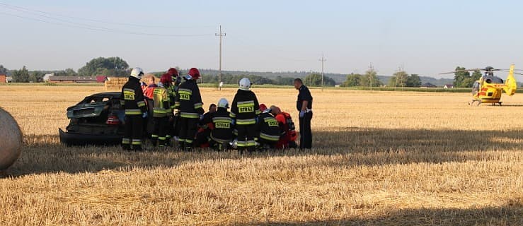 Śmiertelny wypadek na drodze powiatowej. Jedna osoba nie żyje [AKTUALIZACJE]