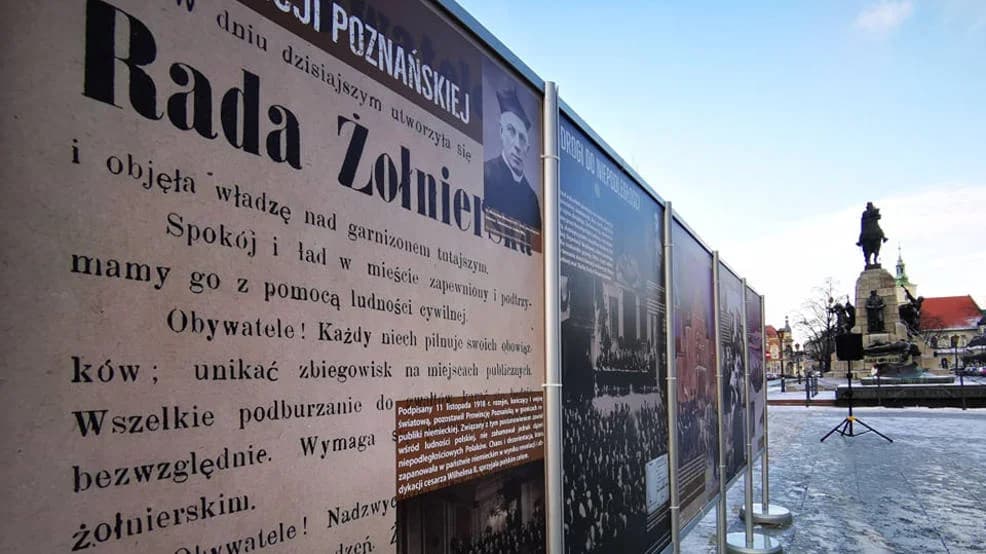 Kraków uczcił powstańców wielkopolskich. Na wystawie jest zdjęcie z Jarocina