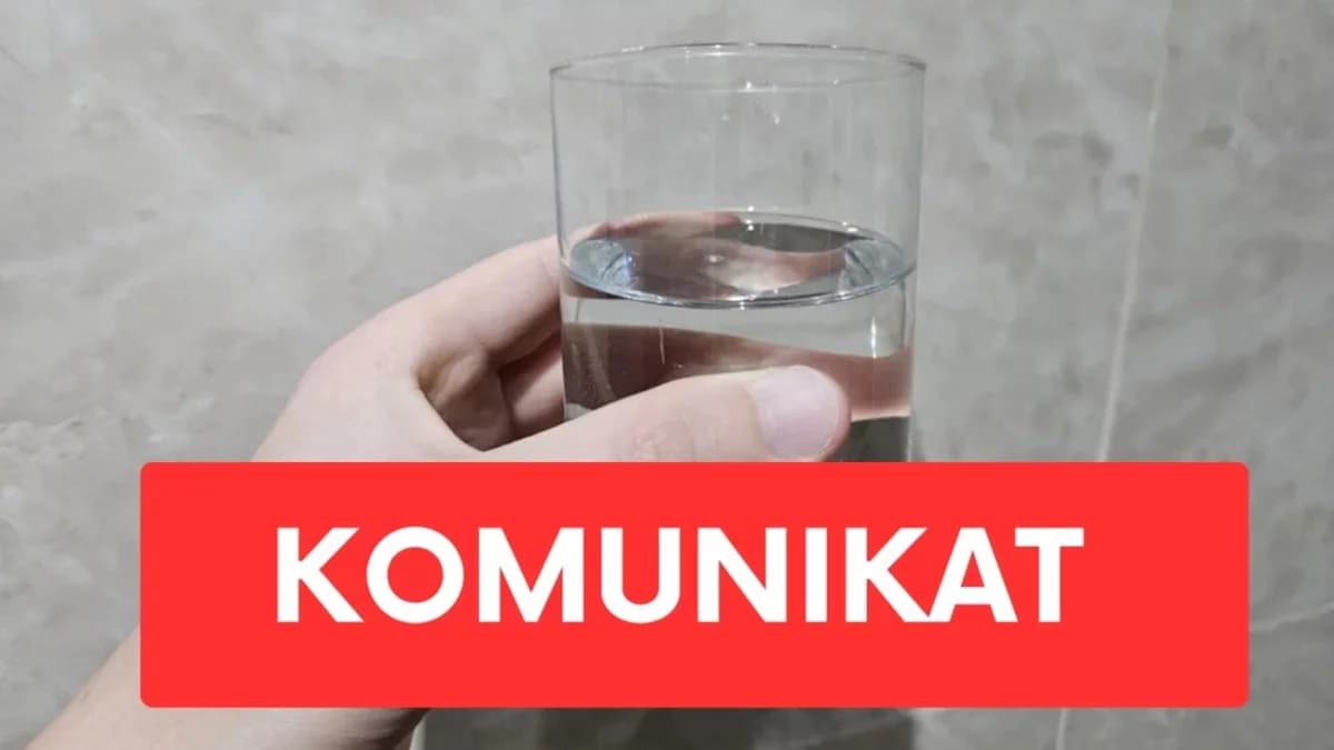 Pilny komunikat sanepidu. Woda zdatna do spożycia tylko po przegotowaniu