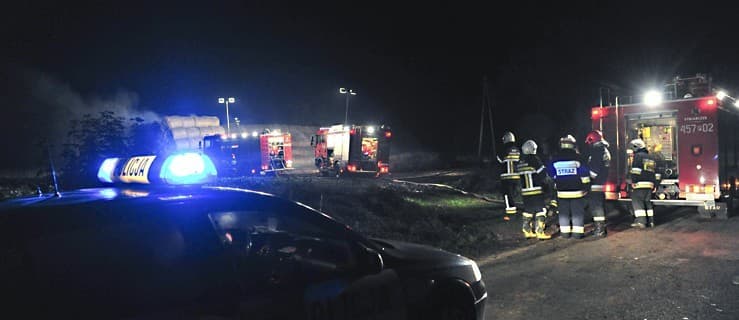 Pożar w środku nocy. Podpalenie?