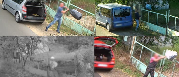 Podrzucają śmieci na nieczynne wysypisko. Wpadły już cztery osoby [WIDEO]
