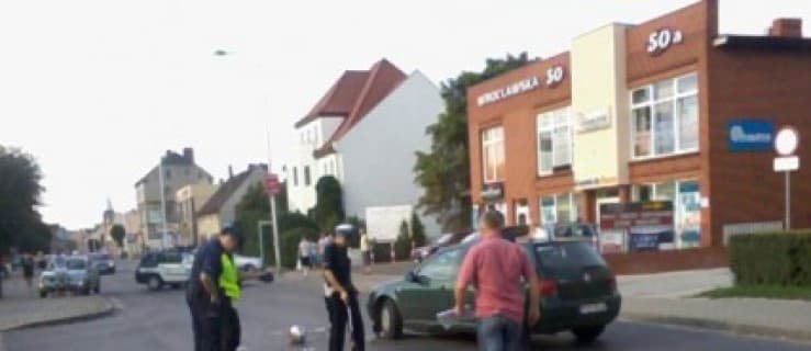 Motocyklista w ciężkim stanie w  szpitalu