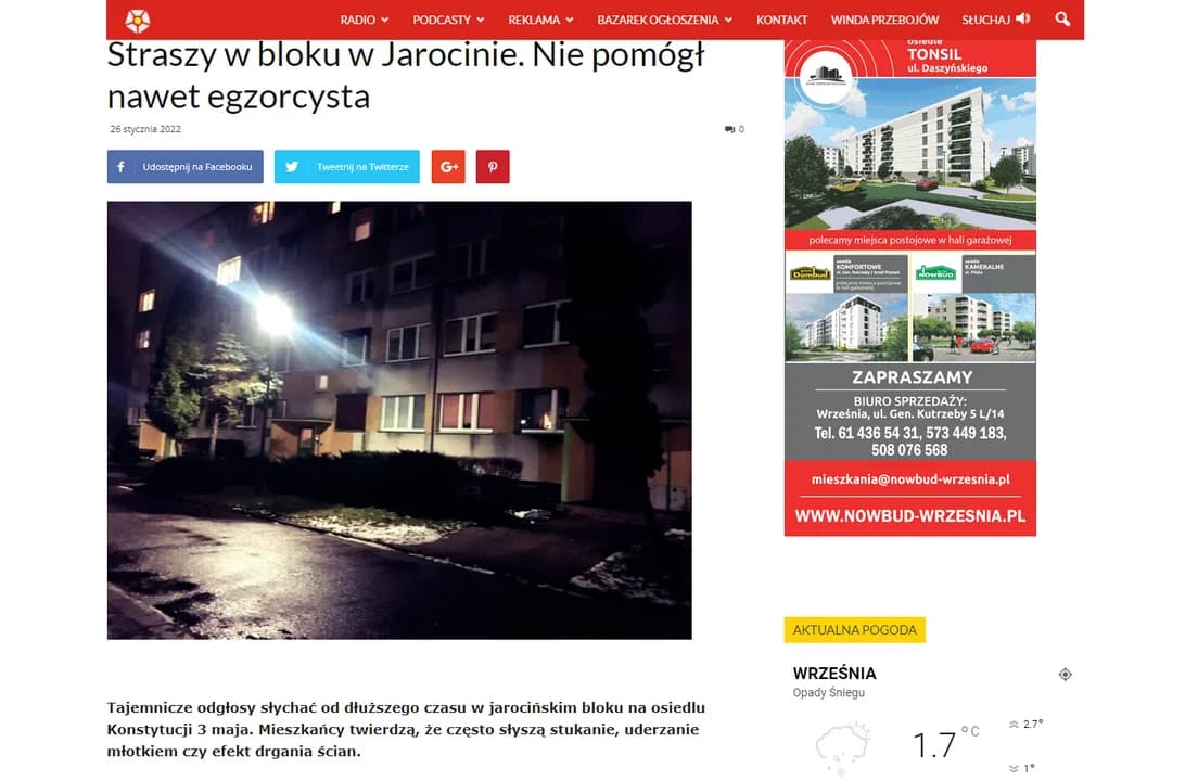 Wszystkie media mówią i piszą o gehennie mieszkańców bloku w Jarocinie [ZDJĘCIA]