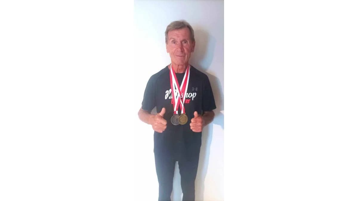 Z mistrzostw Polski Jan Tomczak wrócił z dwoma medalami