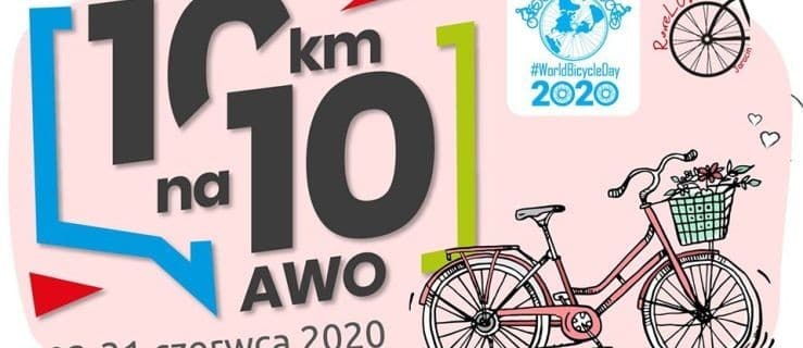 Takiego rowerowego rajdu jeszcze nie było - 10 km na 10. AWO